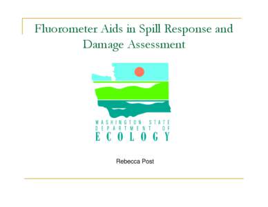 Fluorometer Aids in Spill Response and Damage Assessment