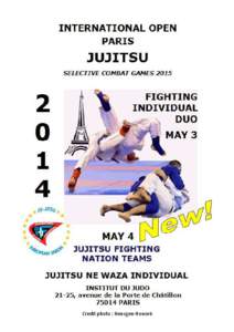 Credit photo : Hensgen-Honoré  PRESIDENT FFJDA Jean-Luc Rougé  The French Judo, Jujitsu, Kendo and Associated Disciplines Federation is