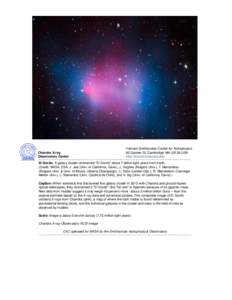 El Gordo / Chandra X-ray Observatory / Gravitational lens / MACS / Galaxy clusters / Astronomy / Space