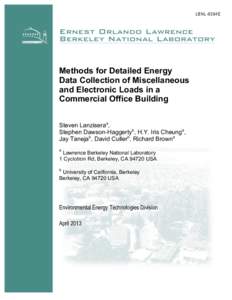 Energy conservation / Building engineering / Architecture / Low-energy building / Environmental issues with energy / Miscellaneous electric load / Smart grid / Energy / Sustainable building / Environment