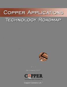 Copper Applications Technology Roadmap V.1.1 December 2007