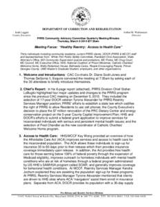 Microsoft Word - PRRS Community Advisory Committee Meeting Minutes March[removed]doc
