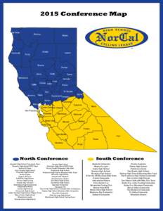 2015 NorCal Conference Map 8.5x11
