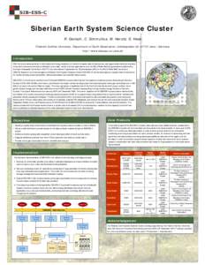 Cartography / Geographic information system / Remote sensing / Siberia / Moderate-Resolution Imaging Spectroradiometer / Advanced Very High Resolution Radiometer / Earth / Computer vision / Geography