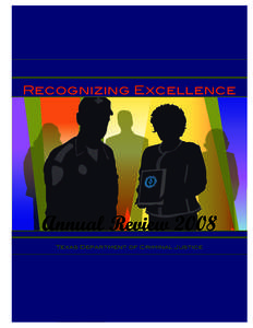 Recognizing Excellence  Annual Review 2008 Texas Department of Criminal Justice  Mission, Philosophy, and Goals............................ 4