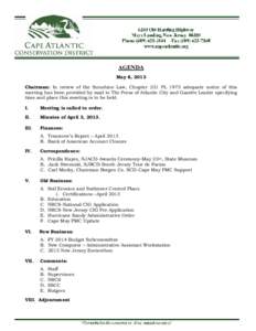 Microsoft Word - May 8, 2013 agenda.doc