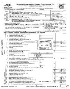 Form  990 Under section 501 (c), 527, ora)(1) of the Internal Revenue Code ( except black lung benefit trust or private foundation)