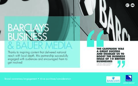 Clan Barclay / Barclays / Advertising / Design / Economy of the United Kingdom / Economy