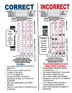 Kern County Aging and Adult Services: How to Complete the New Timesheet