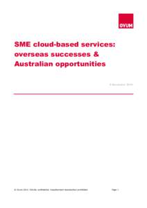 Cloud infrastructure / Software as a service / Cloud communications / Cloud computing / Centralized computing / Computing