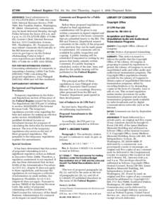 [removed]Federal Register / Vol. 69, No[removed]Thursday, August 5, [removed]Proposed Rules Send submissions to: CC:PA:LPD:PR (REG–171386–03), room