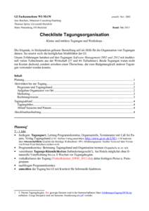 GI Fachausschuss WI-MAW  erstellt: Nov[removed]Jens Borchers, Mummert Consulting Hamburg Thorsten Spitta, Universität Bielefeld