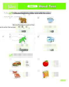 Letter notation / Musical notation / Phonics / Reading