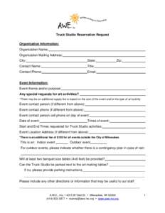 Microsoft Word - TS Special Event Request Form