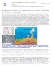 The European Synchrotron Radiation Facility Printed on: Printable version of