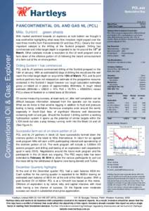 PCL.asx Speculative Buy Pancontinental Oil and Gas NL (PCL)  PANCONTINENTAL OIL AND GAS NL (PCL)