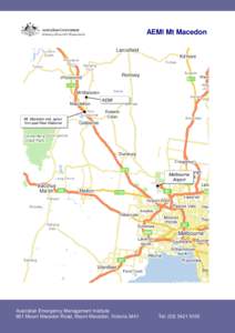 Calder Freeway / Tullamarine Freeway / Diggers Rest /  Victoria / M80 Ring Road /  Melbourne / Macedon /  Victoria / CityLink / Melbourne / Tullamarine /  Victoria / Jacksons Creek / States and territories of Australia / Shire of Macedon Ranges / Victoria