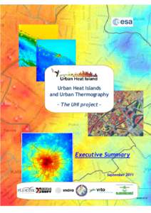 Urban Heat Islands and Urban Thermography – The UHI project – Executive Summary September 2011