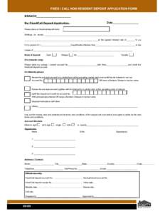 Microsoft Word - Fixed Call Deposit Application Form.doc