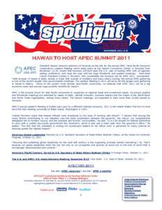 Newsletter of the American Reference Center Office of Public Affairs US Mission in New Zealand NOVEMBER 2011 #10