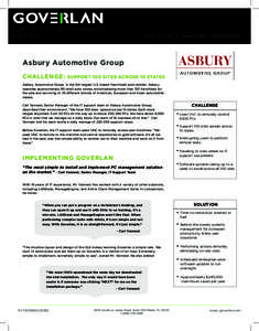 Asbury Automotive Group Case Study