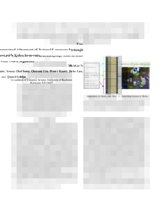 Unsupervised Alignment of Natural Language Instructions with Video Segments Iftekhar Naim, Young Chol Song, Qiguang Liu, Henry Kautz, Jiebo Luo, and Daniel Gildea Department of Computer Science, University of Rochester R