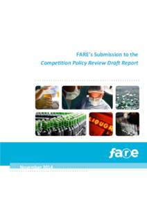 FARE’s Submission to the Competition Policy Review Draft Report November[removed]REVIEW OF THE LIQUOR LICENSING ACT[removed]TASMANIA) PROPOSALS PAPER