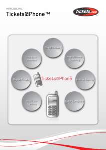 Introducing  Tickets@Phone™ Direct Delivery