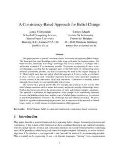 Knowledge representation / Logic / Logic programming / Curry–Howard correspondence / Constructible universe / Forcing / Computer science / Conjugate element / Mathematical logic / Mathematics / Belief revision