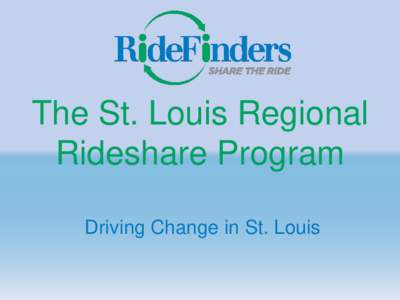 Sustainable transport / Vanpool / Rideshare / RideShare Delaware / Carpool / Traffic congestion / Commuting