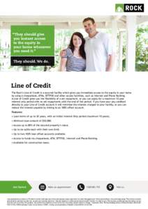 Economics / Bank / EFTPOS / Credit / Cheque / Mortgage loan / Line of credit / Payment systems / Financial economics / Finance