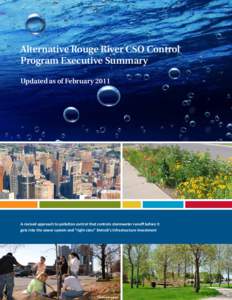 Combined sewer / Environmental engineering / Hydraulic engineering / Earth / Stormwater / Outfall / Ford River Rouge Complex / Clean Water Act / Water pollution / Civil engineering / Environment