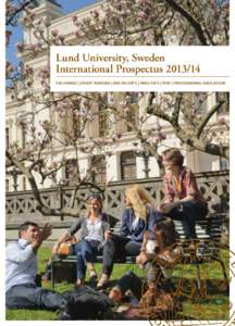 contents  Lund University, Sweden, Since 1666 Education taught in English at Lund University, Sweden[removed]