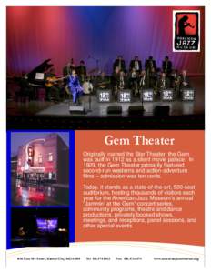 Microsoft Word - Gem Theater Flyer