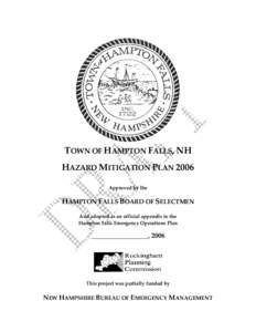 Risk / Risk management / Natural hazards / Humanitarian aid / Disaster / Hazard / Federal Emergency Management Agency / Hampton / Local Mitigation Strategy / Management / Public safety / Emergency management