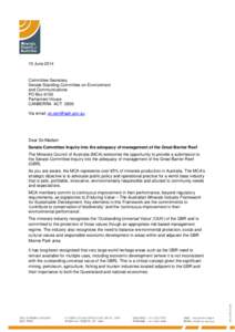 Earth / Geography of Australia / Impact assessment / Technology assessment / Coral Sea / Environmental impact assessment / Environment Protection and Biodiversity Conservation Act / Environmental protection / Risk assessment / Environment / Australian National Heritage List / Great Barrier Reef