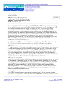 Conservation in the United States / U.S. Regional Fishery Management Councils / National Marine Fisheries Service / Magnuson–Stevens Fishery Conservation and Management Act / Fisheries management / Fishery / Fishing industry / Atlantic Coastal Cooperative Statistics Program / Bureau of Fisheries and Aquatic Resources / Fishing / Fish / Environment