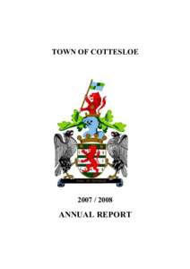 TOWN OF COTTESLOE[removed]ANNUAL REPORT