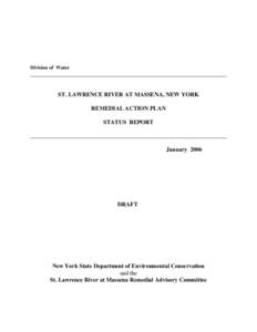 Water supply and sanitation in the United States / Massena /  New York / Geography of New York / New York State Department of Environmental Conservation / Grasse River / United States / New York / Environment of Canada / Environment of the United States / Great Lakes Areas of Concern