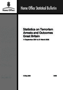 Home Office Statistical Bulletin  The Research, Development and Statistics Directorate exists to improve policy making, decision taking and practice