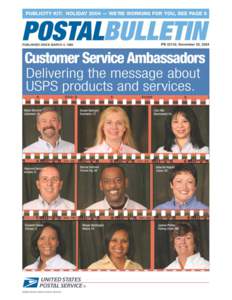 Postal Bulletin[removed]November 25, 2004
