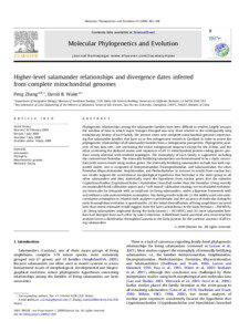 Molecular Phylogenetics and Evolution[removed]–508  Contents lists available at ScienceDirect