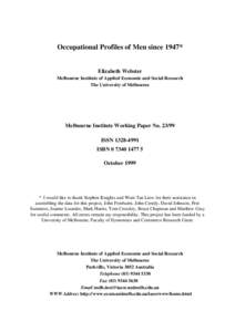 Unemployment / Sexism / Occupations / Sociology / Labor / Socioeconomics / Status attainment / Labor market segmentation / Labor economics / Income in the United States / Economics