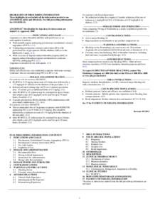 HIGHLIGHTS OF PRESCRIBING INFORMATION These highlights do not include all the information needed to use ANGIOMAX safely and effectively. See full prescribing information