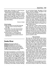 Oncorhynchus / Salmon / Wild and Scenic Rivers of the United States / Interstate 84 / Snake River / Dam removal / Columbia River / Chinook salmon / Rainbow trout / Fish / Geography of the United States / Idaho