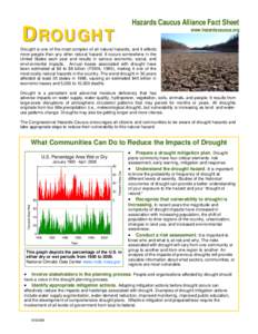 Drought Fact Sheet[removed]