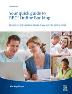 Online Banking  Your quick guide to RBC Online Banking ®