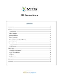 Microsoft Word - MTS SEO Reportdoc