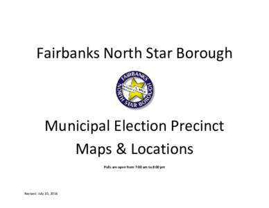 Fairbanks /  Alaska / Metropolitan Area Commuter System