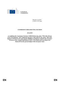 EUROPEAN COMMISSION Brussels, [removed]C[removed]final